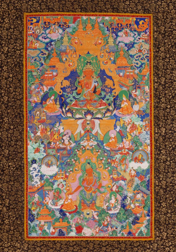 图片[1]-Maitreya Thangka-China Archive